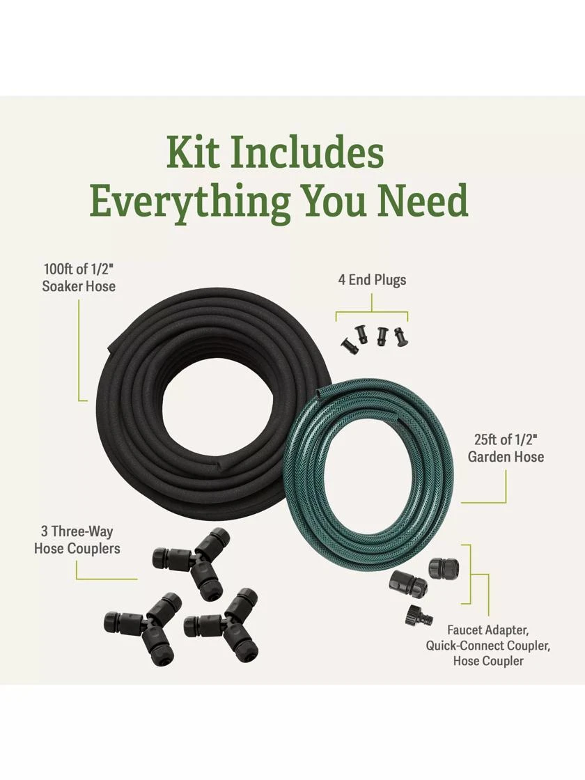 Garden Row Snip-n-Drip Soaker System - Image 3