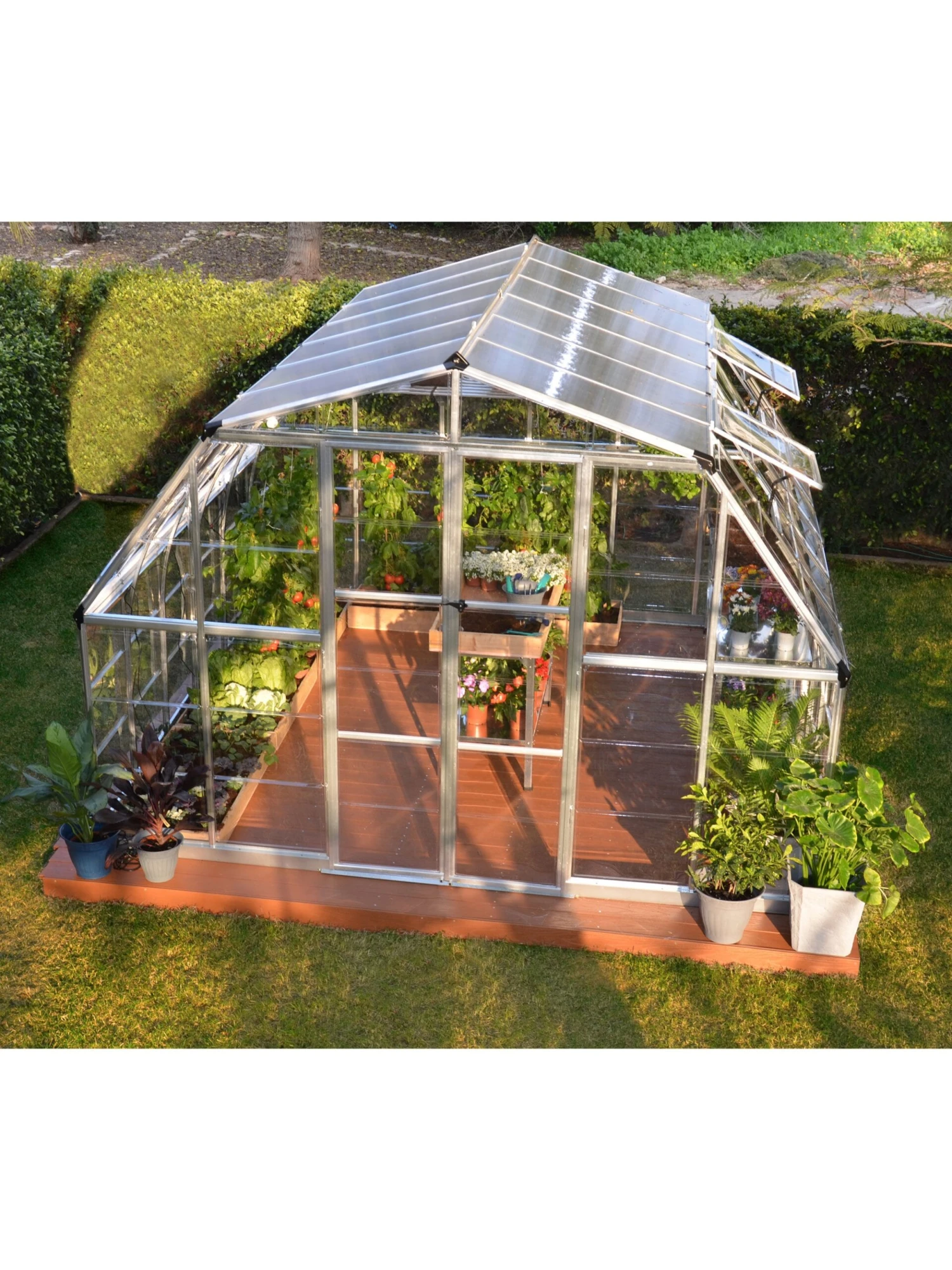 Canopia® By Palram Americana™ Greenhouse, 12' X 12' - Image 2