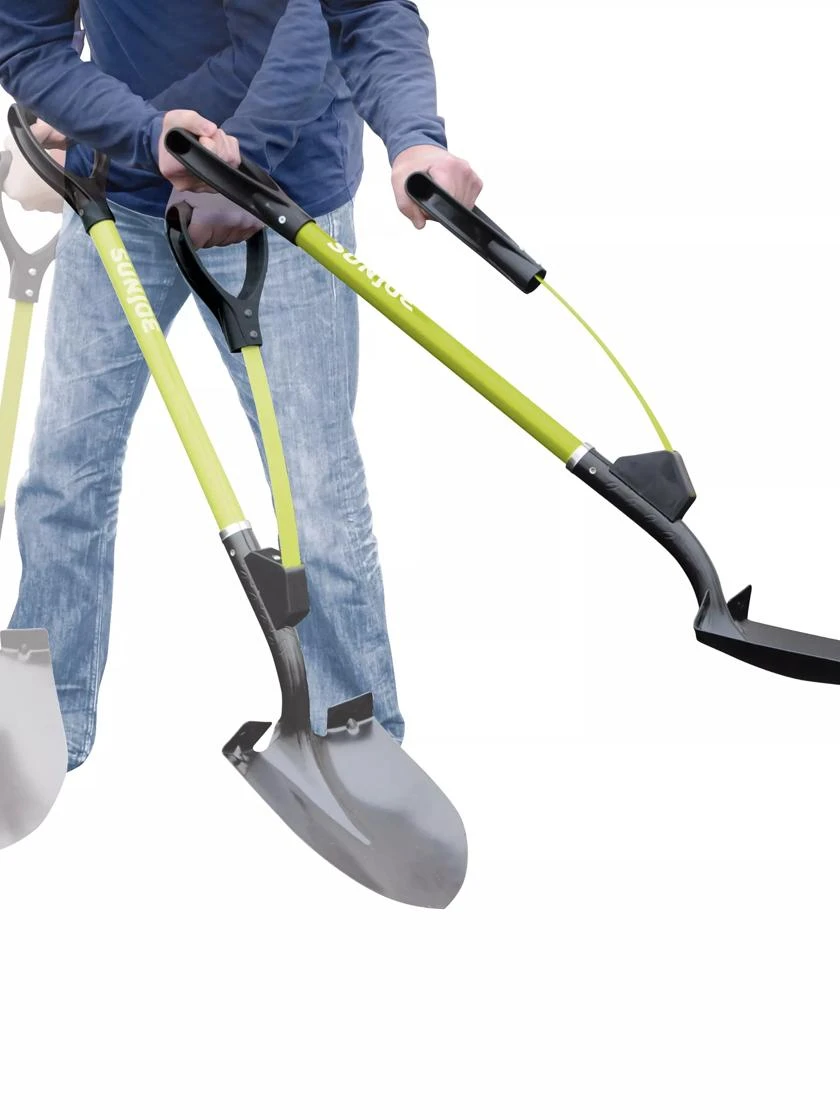 Sun Joe® Shovelution Steel Blade Shovel With Spring Assist Handle - Image 2