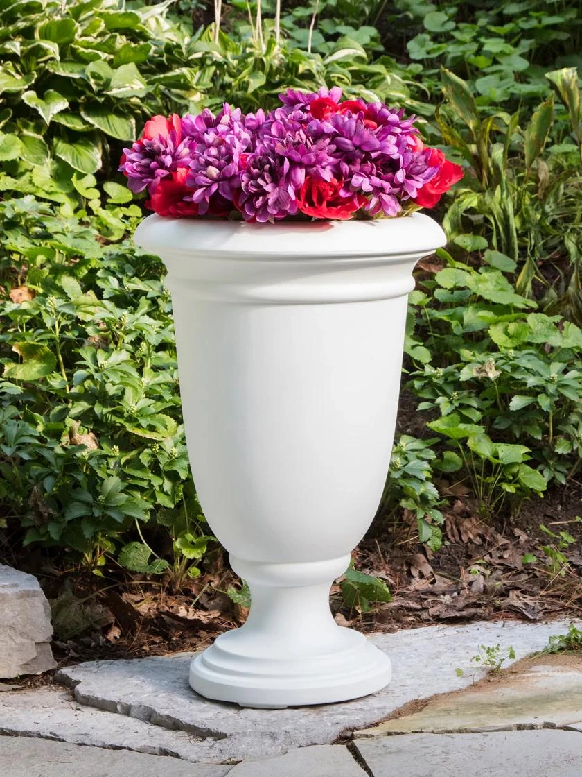 Ellington Self-Watering Urn Planter, 24"