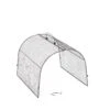 Chicken Wire Row Cloche Mid-Section, Extra Large