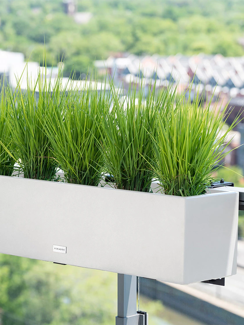 Veradek Metallic Series Railing Planters - Image 7