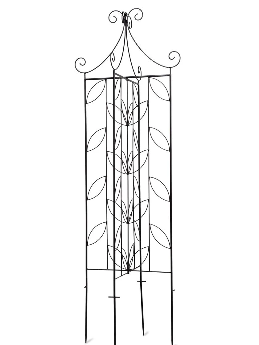 4 Sided Leaf Obelisk, 72" - Image 3