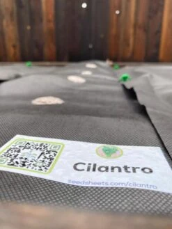 SeedSheets Organic Vegetable Garden, Spicy Sinola Salsa, 4' X 8'